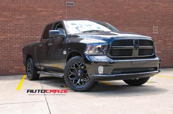 DODGE RAM ASSAULT GLOSS BLACK MILLED ACCENTS